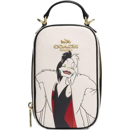 Coach Eva Phone Crossbody Color Chalk CC328