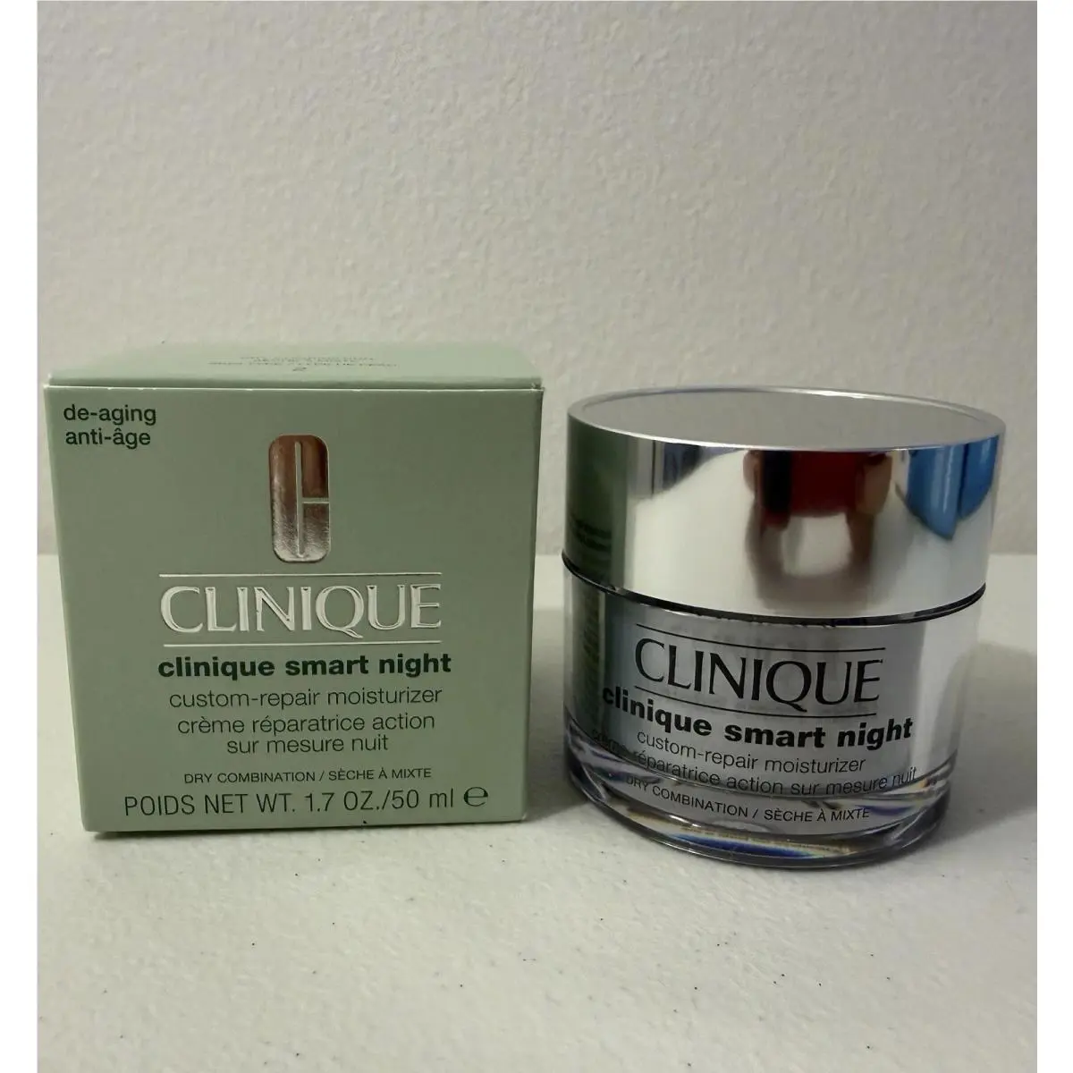 Clinique Smart Night Custom-repair Moisturizer 1.7oz/50ml Dry Combination 2