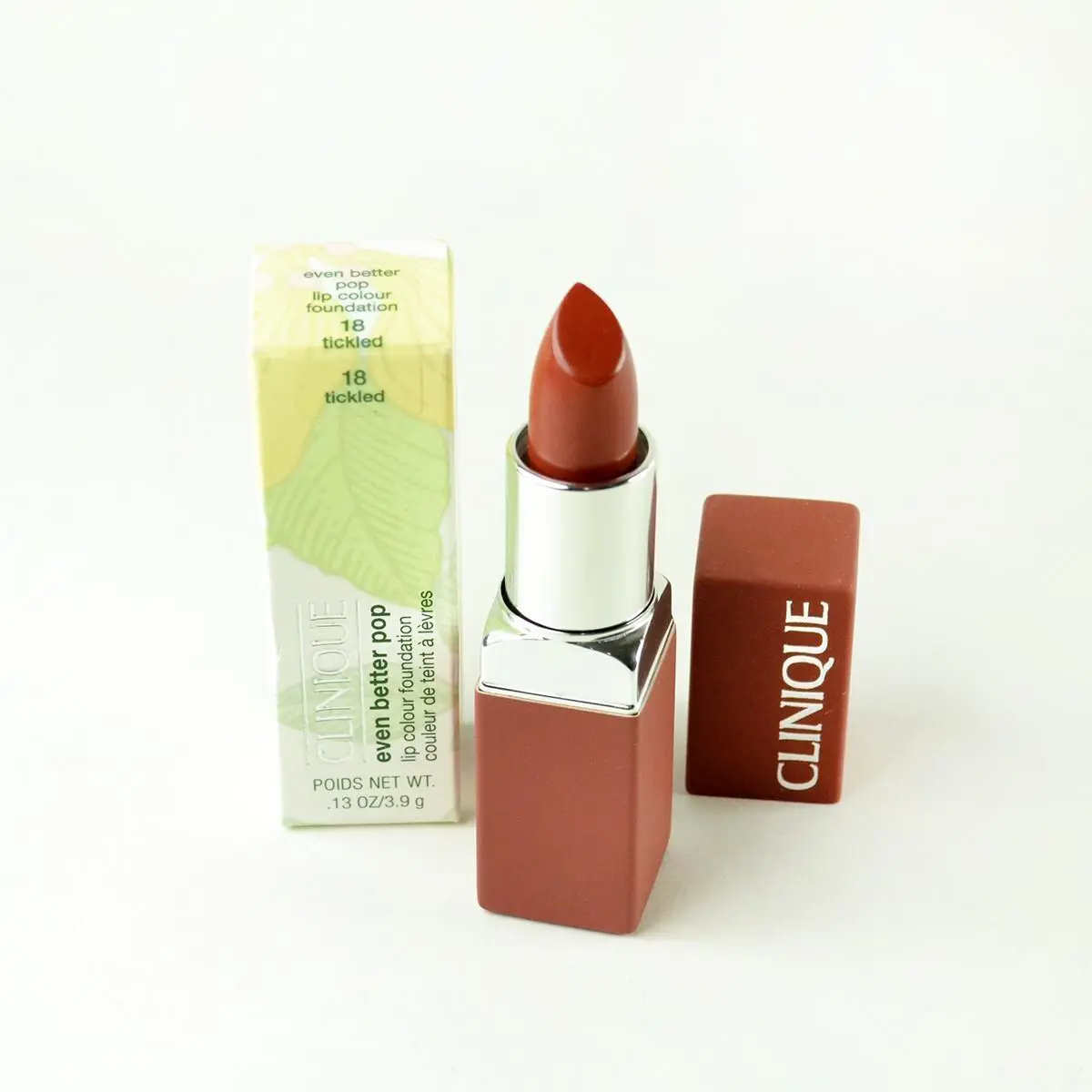 Clinique Even Better Pop Lip Colour Foundation 18 Tickled - 0.13 Oz. / 3.9 g