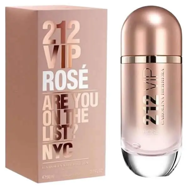 212 Vip Rose Carolina Herrera 2.7 oz / 80 ml Eau de Parfum Women Perfume Spray