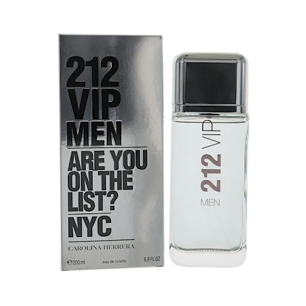 212 Vip by Carolina Herrera Box For Men 6.8 Oz Eau De Toilette Spray
