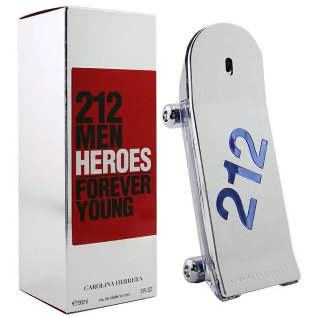 Carolina Herrera 212 Men Heroes For Men Cologne 3.0 Oz 90 ml Edt Spray