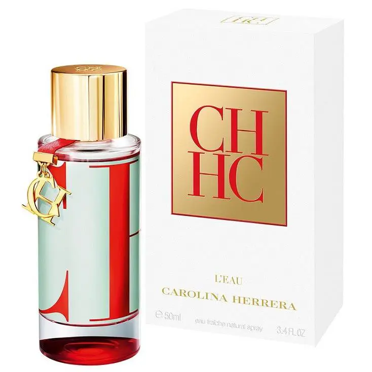 Carolina Herrera CH L` Eau For Women Perfume 3.4 oz 100 ml Edt Spray