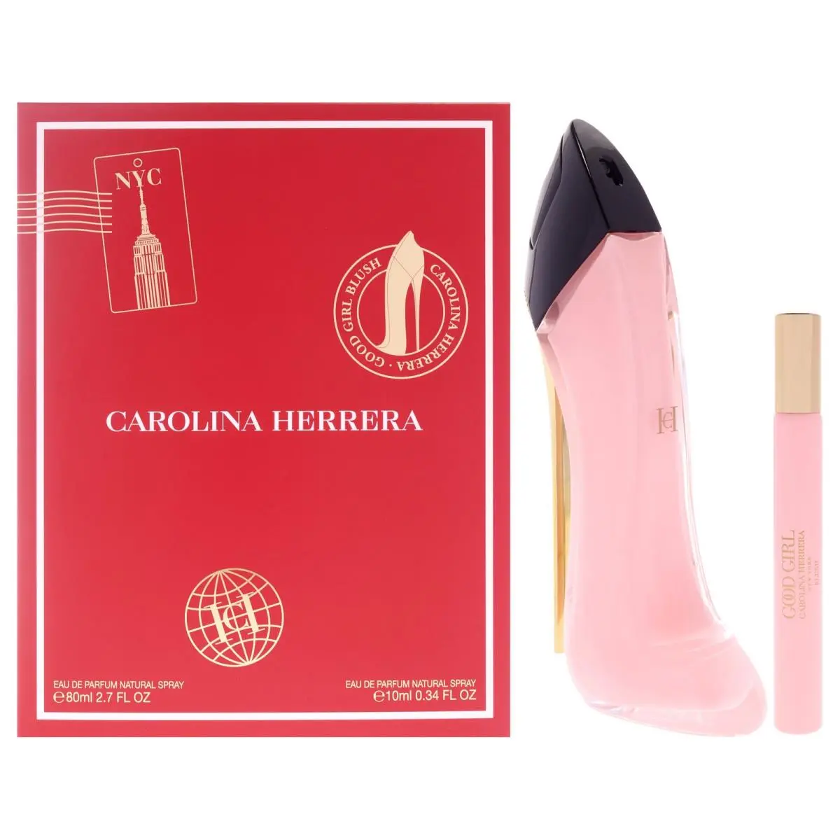 Good Girl Blush by Carolina Herrera For Women - 2 Pc Gift Set