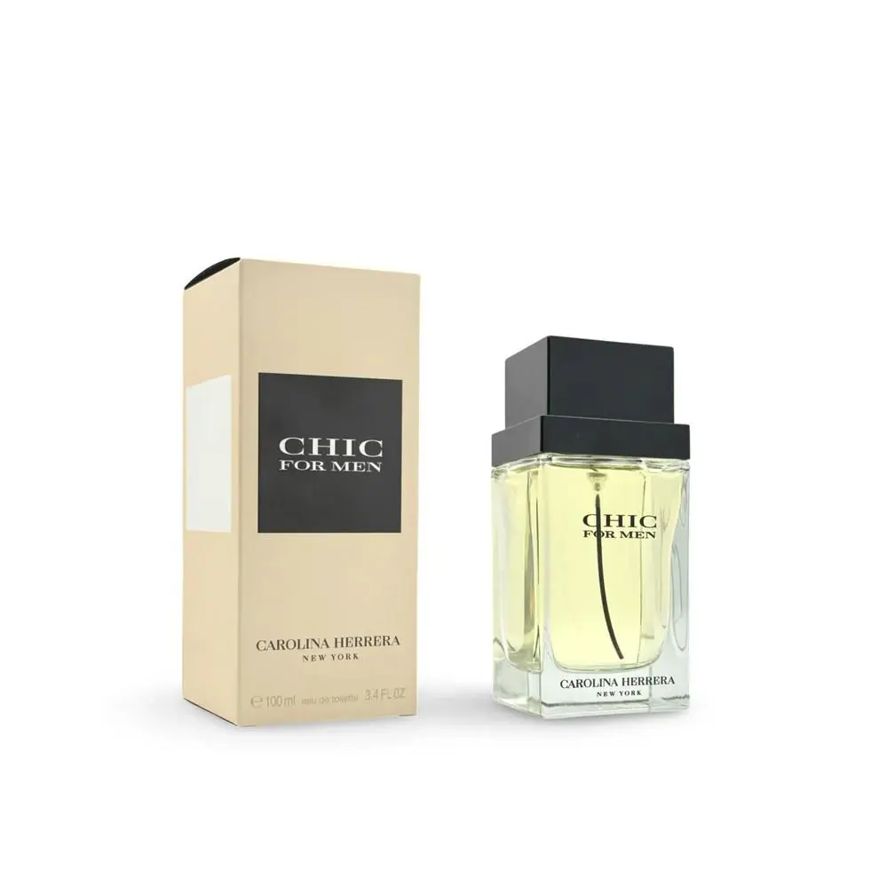 Chic For Men by Carolina Herrera Eau de Toilette Spray 3.4 oz