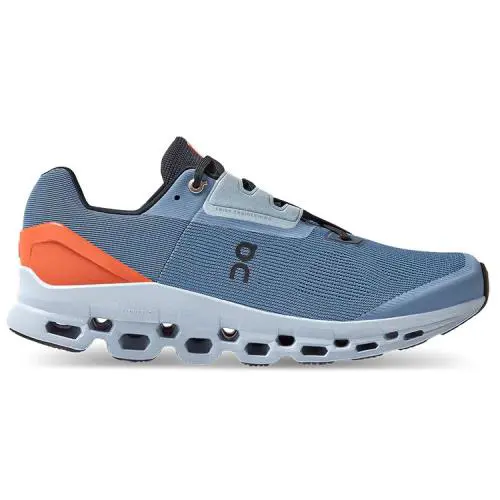 On Running Cloudstratus 2 Men`s Shoes Lake Flare Size 7 - Blue