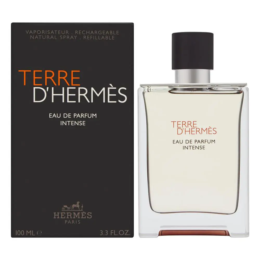 Terre D`hermes by Hermes For Men 3.3 oz Eau de Parfum Intense Spray