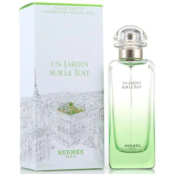 UN Jardin Sur LE Toit Hermes 3.3 oz / 100 ml Edt Women Perfume Spray