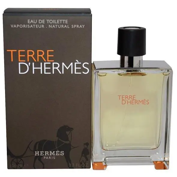 Terre D`hermes Hermes 3.3 oz / 100 ml Eau de Toilette Edt Men Cologne Spray