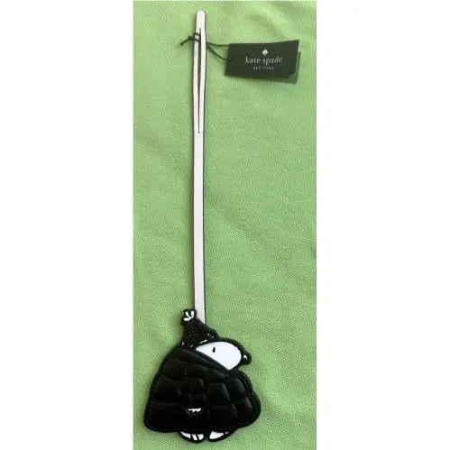Kate Spade Peanuts Snoopy Puffer Keyfob Bag Charm:nwt