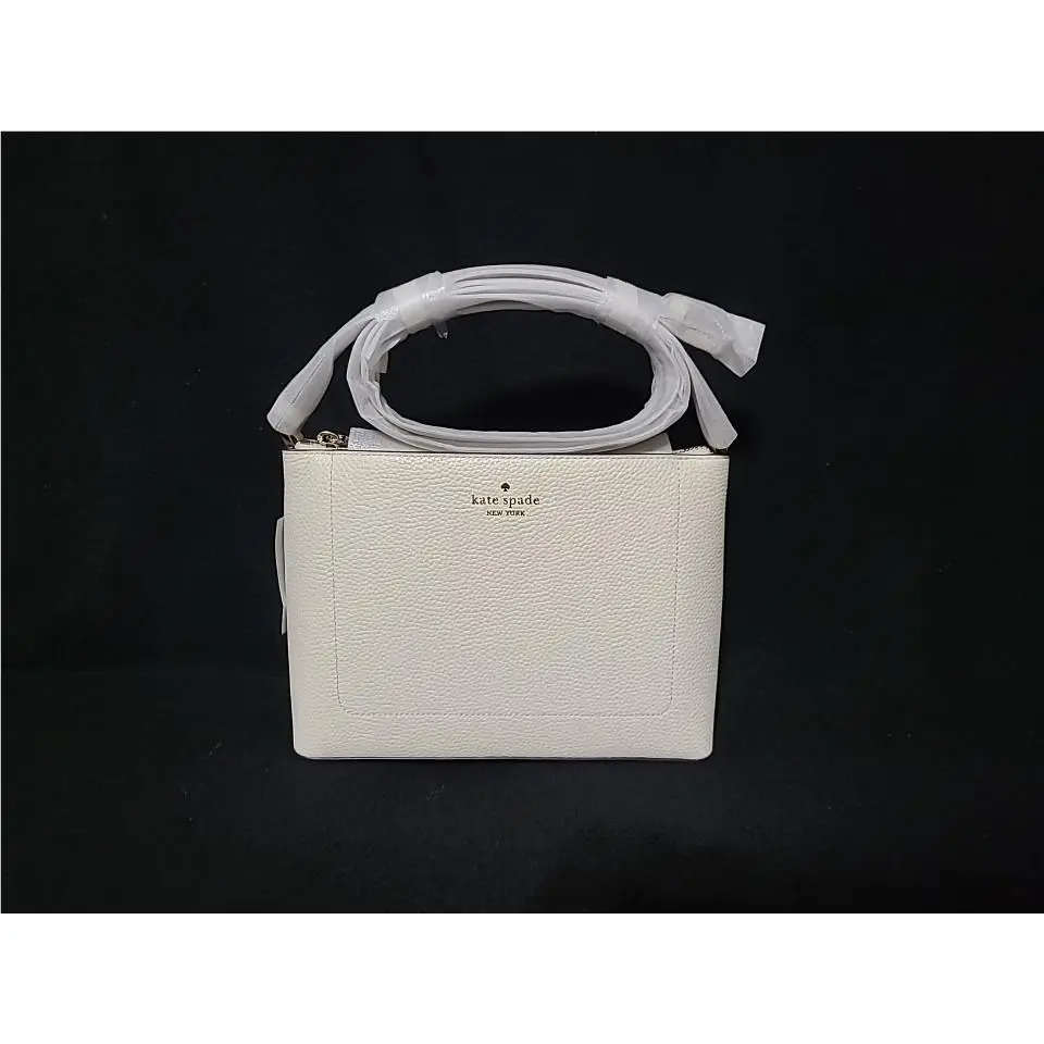 Kate Spade Meringue Color Pebble Leather Medium Crossbody Purse New W/tags