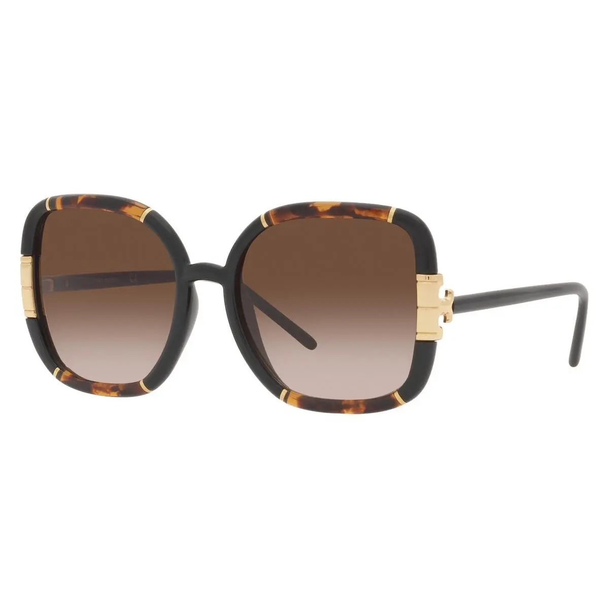 Woman Sunglasses TY9071U Tortoise/black Brown Gardient Lens 57mm by Tory Burch
