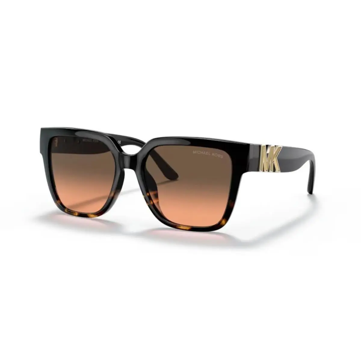 Michael Kors Sunglasses MK2170U Black/tortoise/grey Orange Gradient Lens