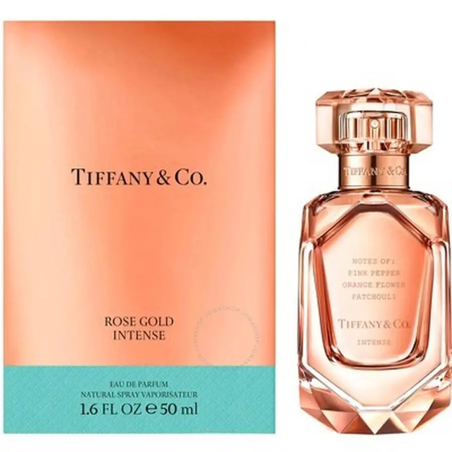 Tiffany Rose Gold Intense Eau De Parfum Spray 50ml / 1.6oz For Women Box by Tiffany & Co.