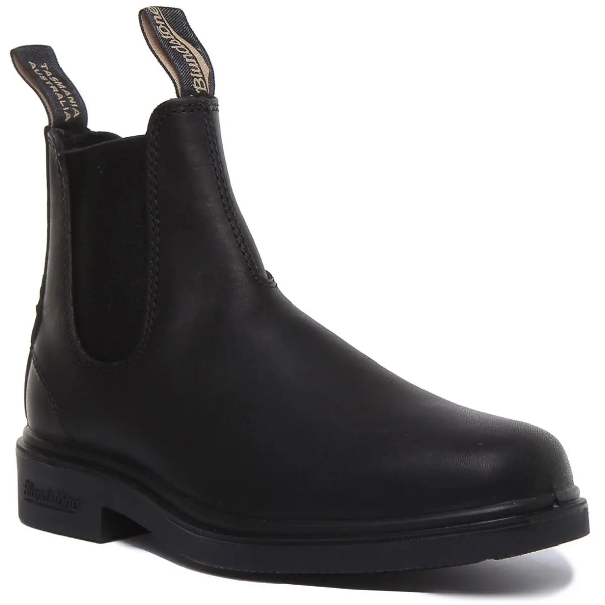 63 Chisel Toe Slip on Womens Chelsea Boot In Voltan Black US 5 - 9 by Blundstone