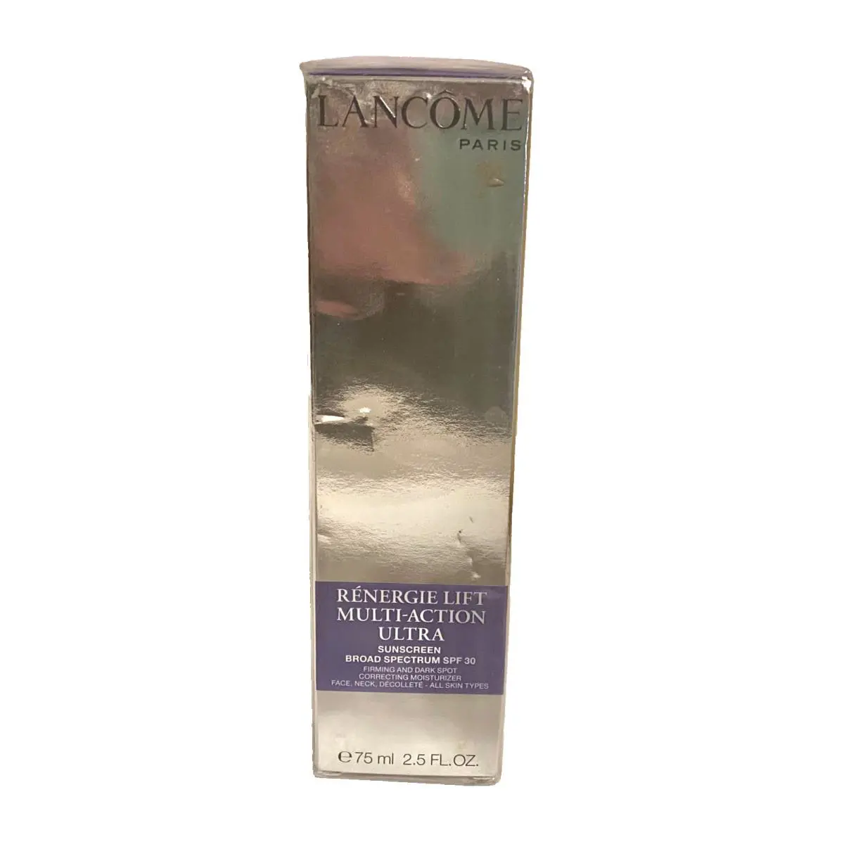 Lancome Renergie Lift Multi Action Ultra Spf 30 Moisturizer 2.6oz/75ml
