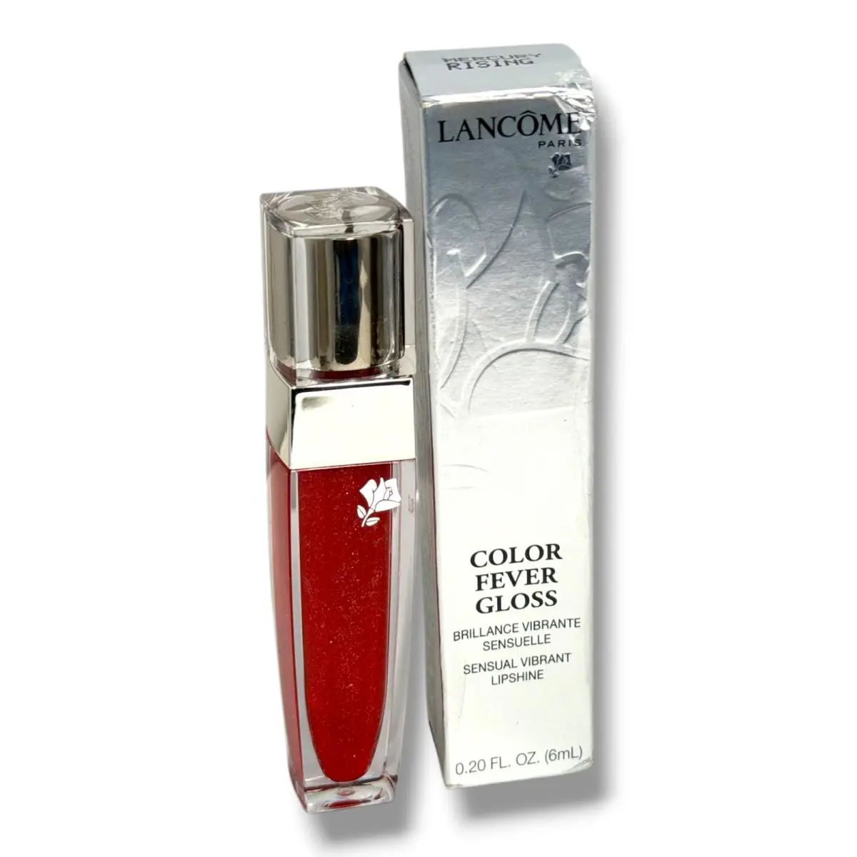 Lancome Color Fever Gloss Sensual Vibrant Lipshine -mercury Rising- 0.20oz