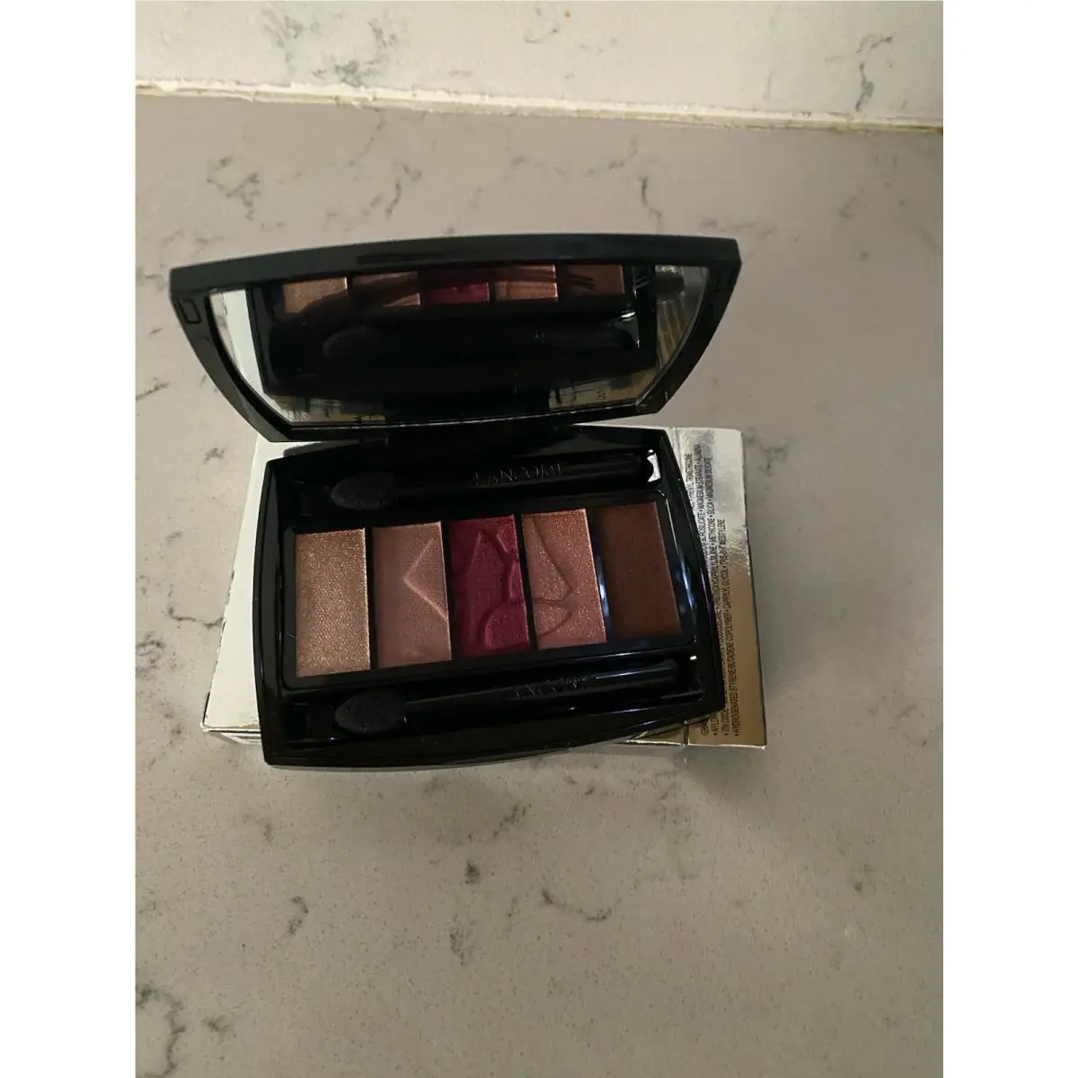 Lancome Hypnose Palette 5 Pigment Longwear Eyeshadows- 12 Rose Fusion - Rare