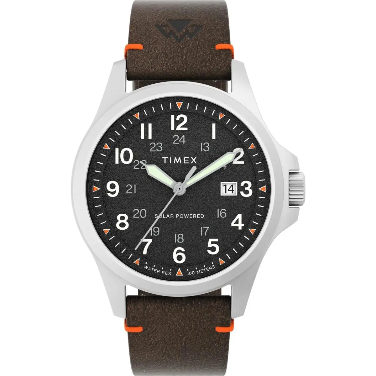 Expedition North Field Solar Stainless Steel Sapphire TW2V64100 by Timex