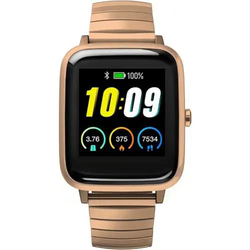 Timex Iconnect Active+ Rose Gold-tone Expansion Band - Strap: Rose Gold