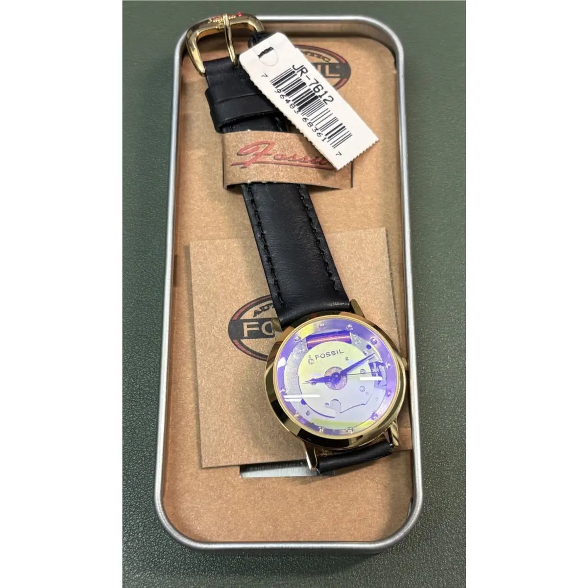 IN Box Vintage Fossil Road Trip Collection Watch Model JR7612