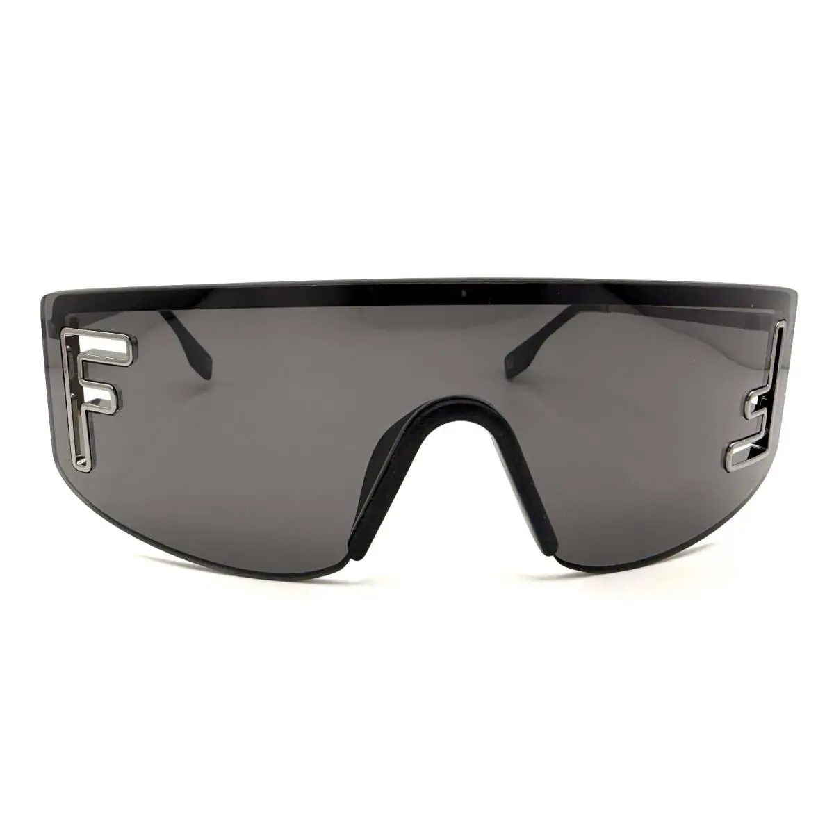 Fendi FE4168U FE 40168U 14A Black Mask Sunglasses 141-0-135