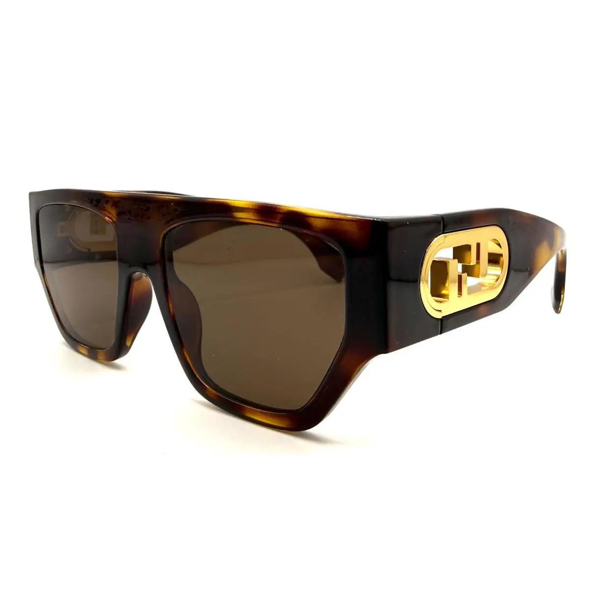 Fendi FE40108U FE 40108U 53E Tortoise/brown Sunglasses 54-19