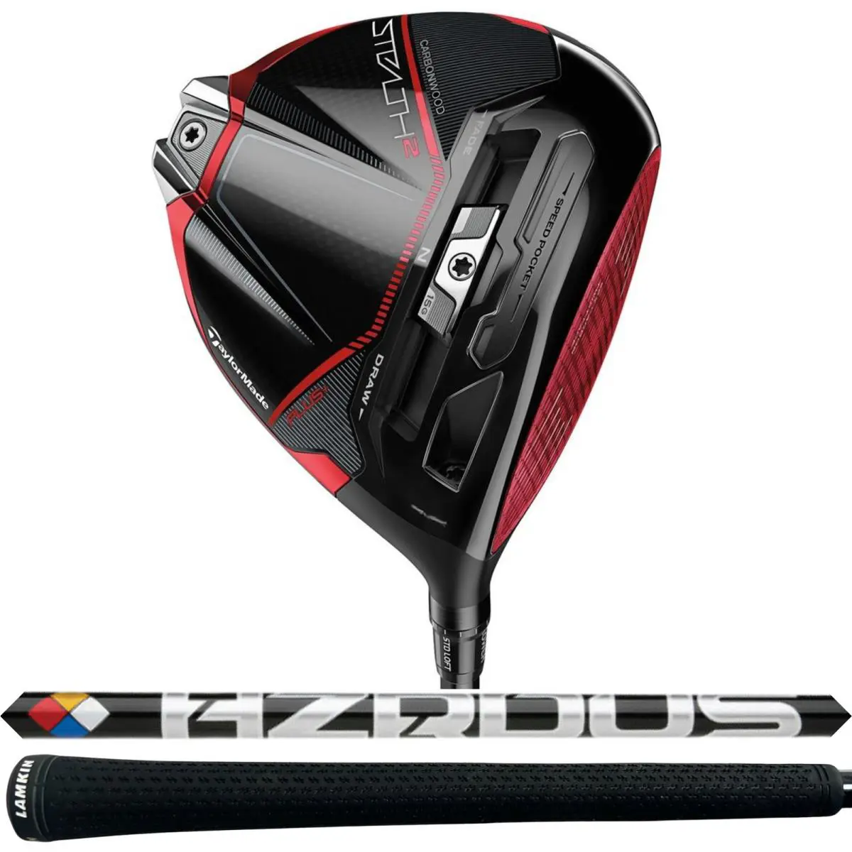 Taylormade Stealth 2 Plus 8 Driver Project X Hzrdus Gen 4 Black 6.5 70g Shaft