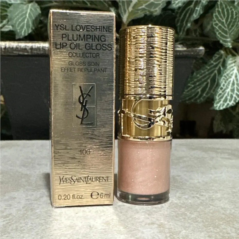 Ysl Loveshine Plumping Lip Oil Gloss 100 Sparkling Dream by Yves Saint Laurent