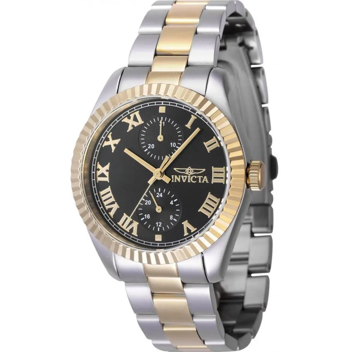Invicta Women`s 47439 Specialty Quartz Multifunction Black Dial Watch