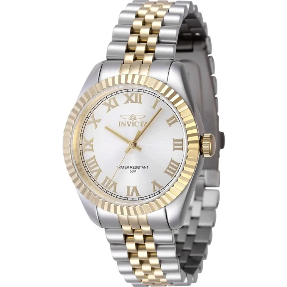 Invicta Women`s 47414 Specialty Quartz 3 Hand Silver Dial Watch