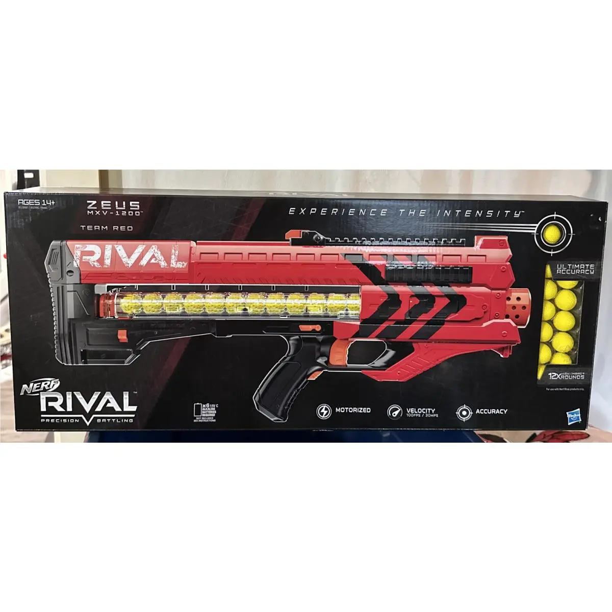 Nerf Zeus MXV-1200 Team Red