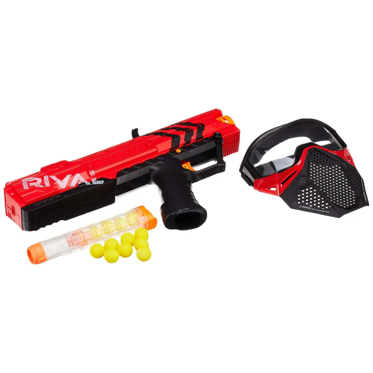 Nerf Rival Apollo XV-700 and Face Mask Red + 14 High Impact Rounds