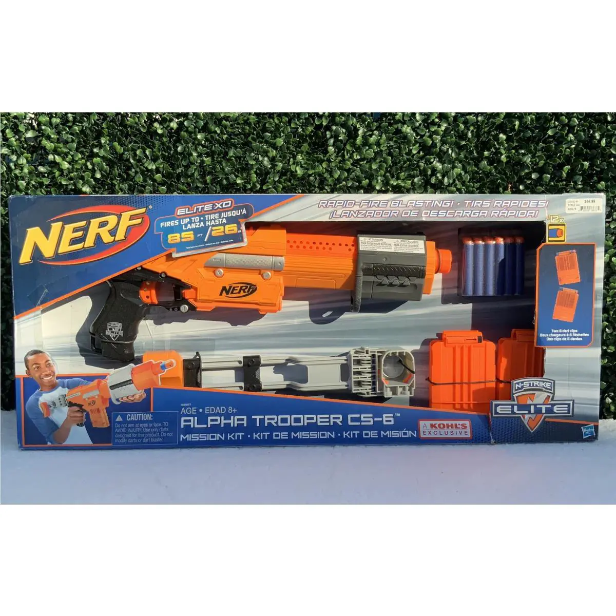 Nerf- Alpha Trooper CS-6 Mission Kit- New- Ships Fast