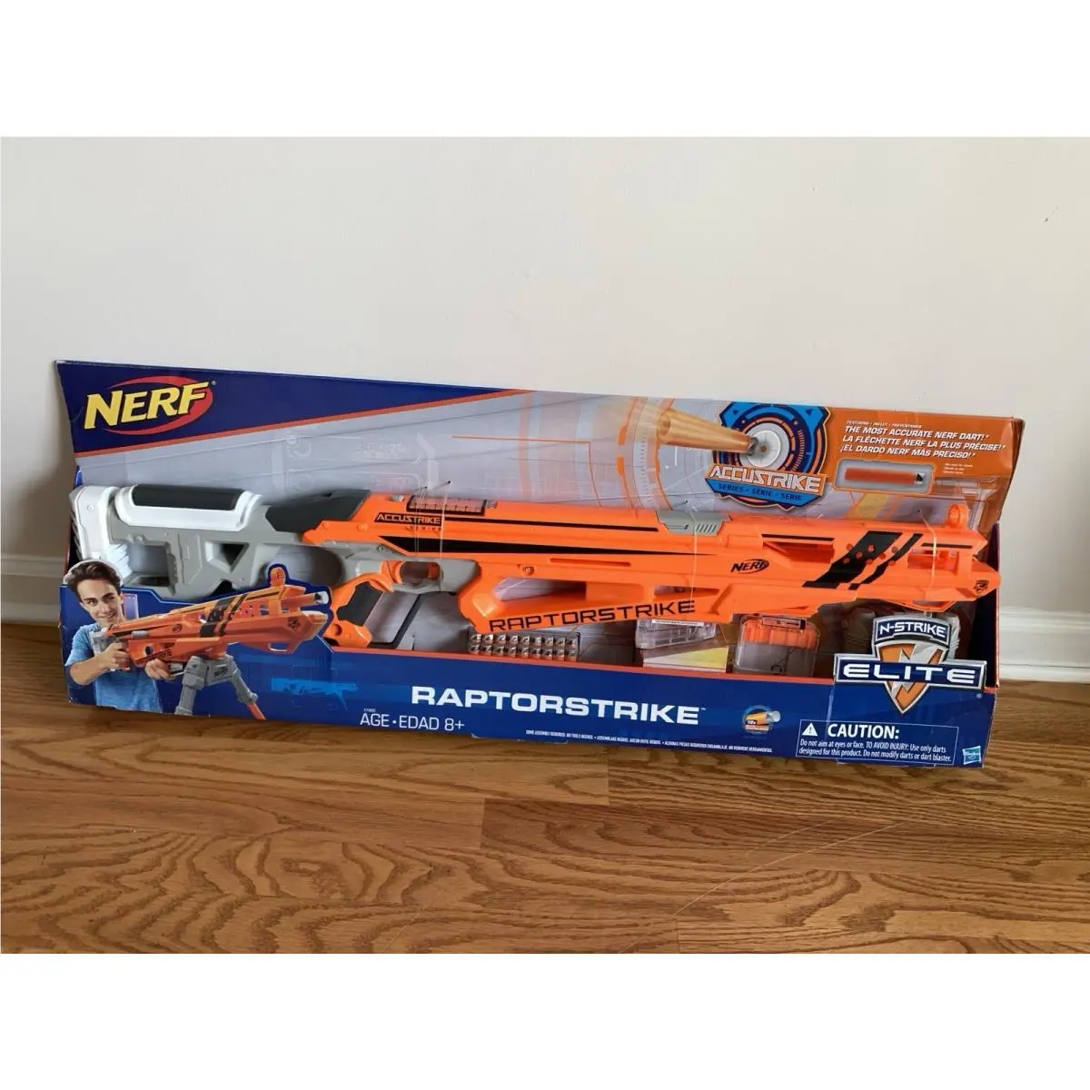 Nerf N-strike Elite Accustrike Raptorstrike Toy Darts Gun Blaster 2016