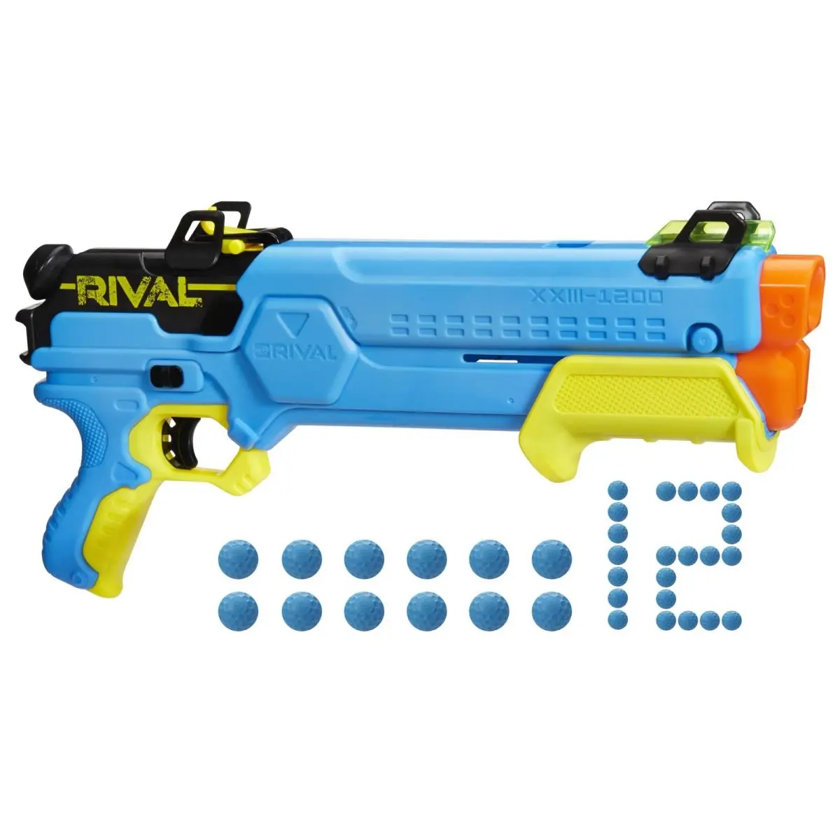 Nerf Rival Forerunner Xxiii 1200 Blaster with Accu Rounds and Adjustable Sight