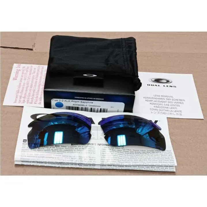 Oakley Flak 2.0 Standard Replacement Lenses Prizm Sapphire 101-107-013