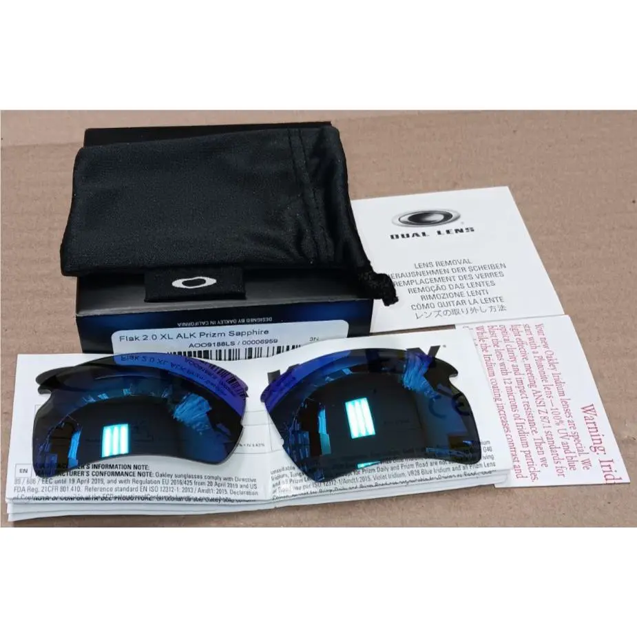 Oakley Flak 2.0 XL Replacement Lenses in Prizm Sapphire Color
