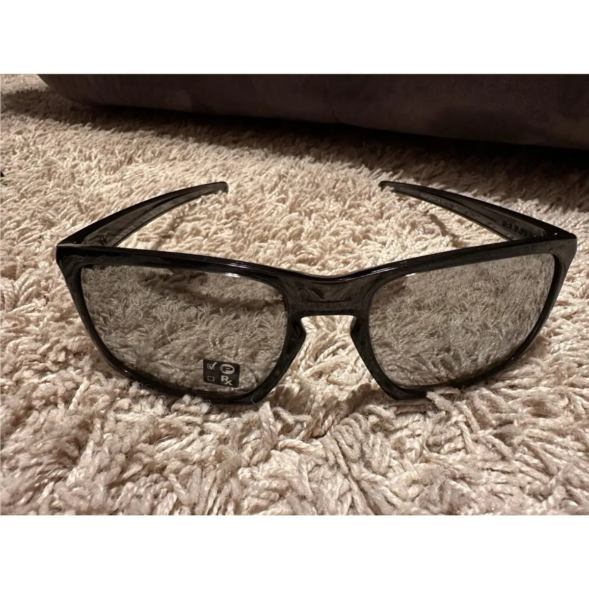 Oakley Silver Sunglasses - Grey Smoke / Chrome Iridium Polarized - OO9262-13