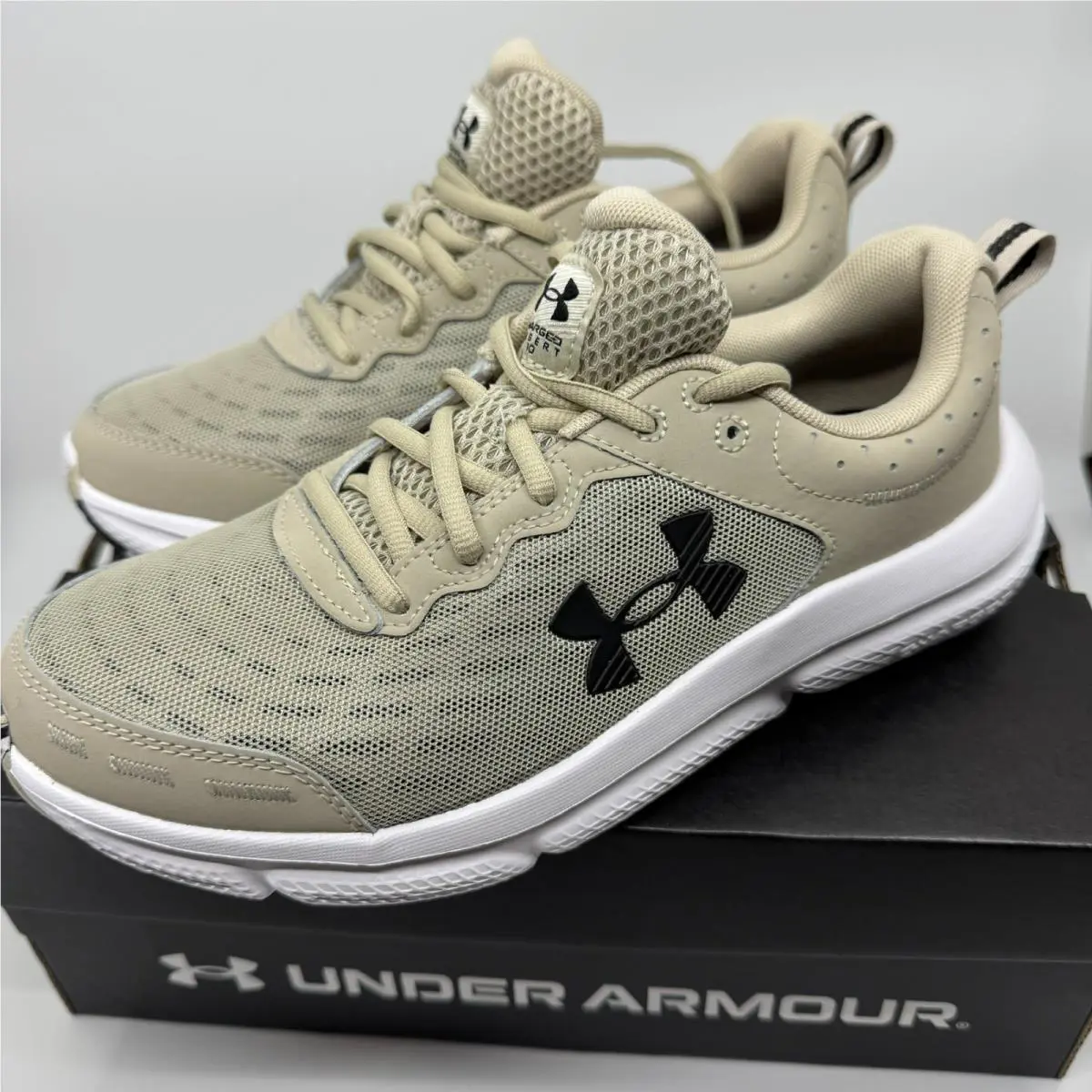 Under Armour shoes - Under Armour Charged Assert - Charged Assert - Gold 7