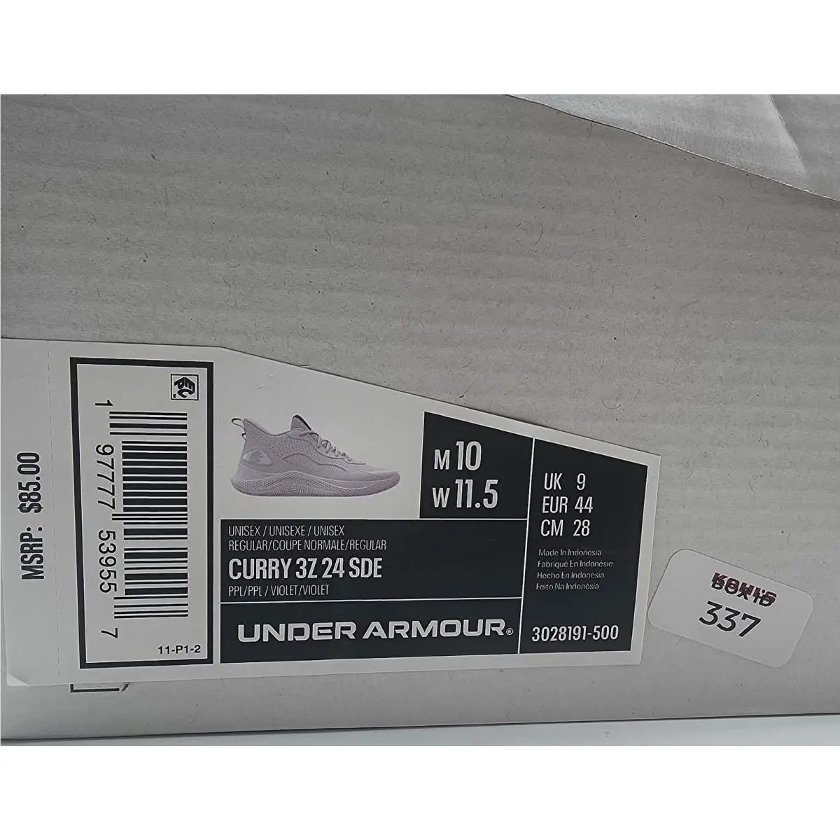 Under Armour shoes - Violet purple (UPC: 197777539557) 14