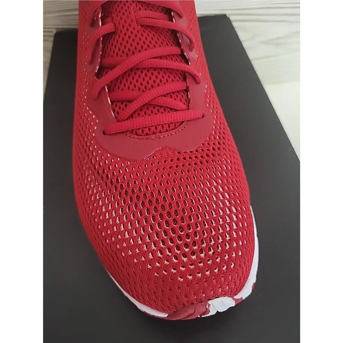 Under Armour shoes - Under Armour Team HOVR Sonic 4 NCAA - Red 1