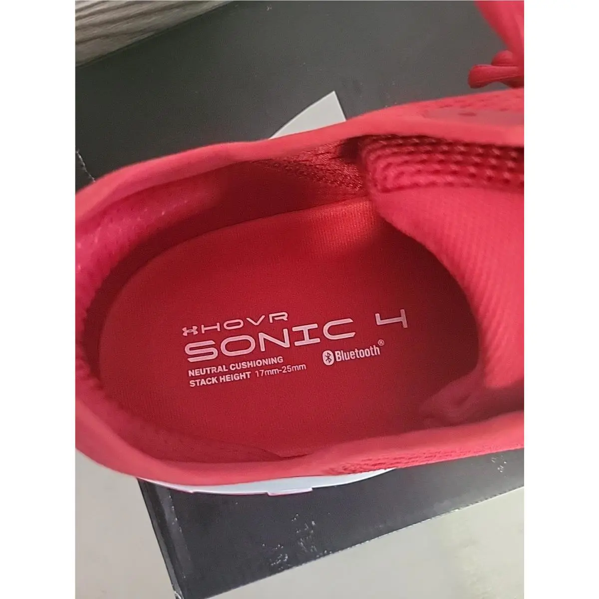 Under Armour shoes - Under Armour Team HOVR Sonic 4 NCAA - Red 7