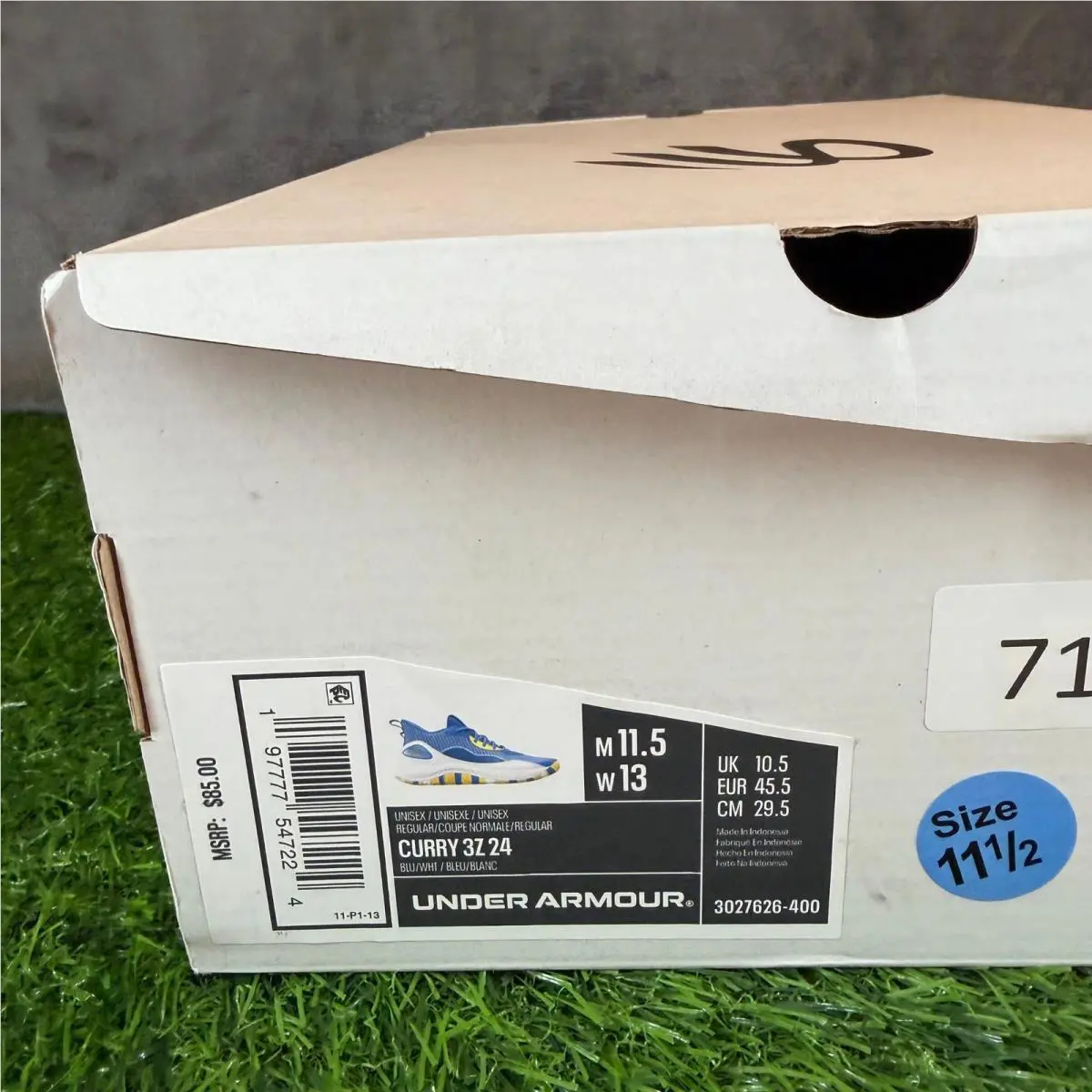 Under Armour shoes - Blue 7
