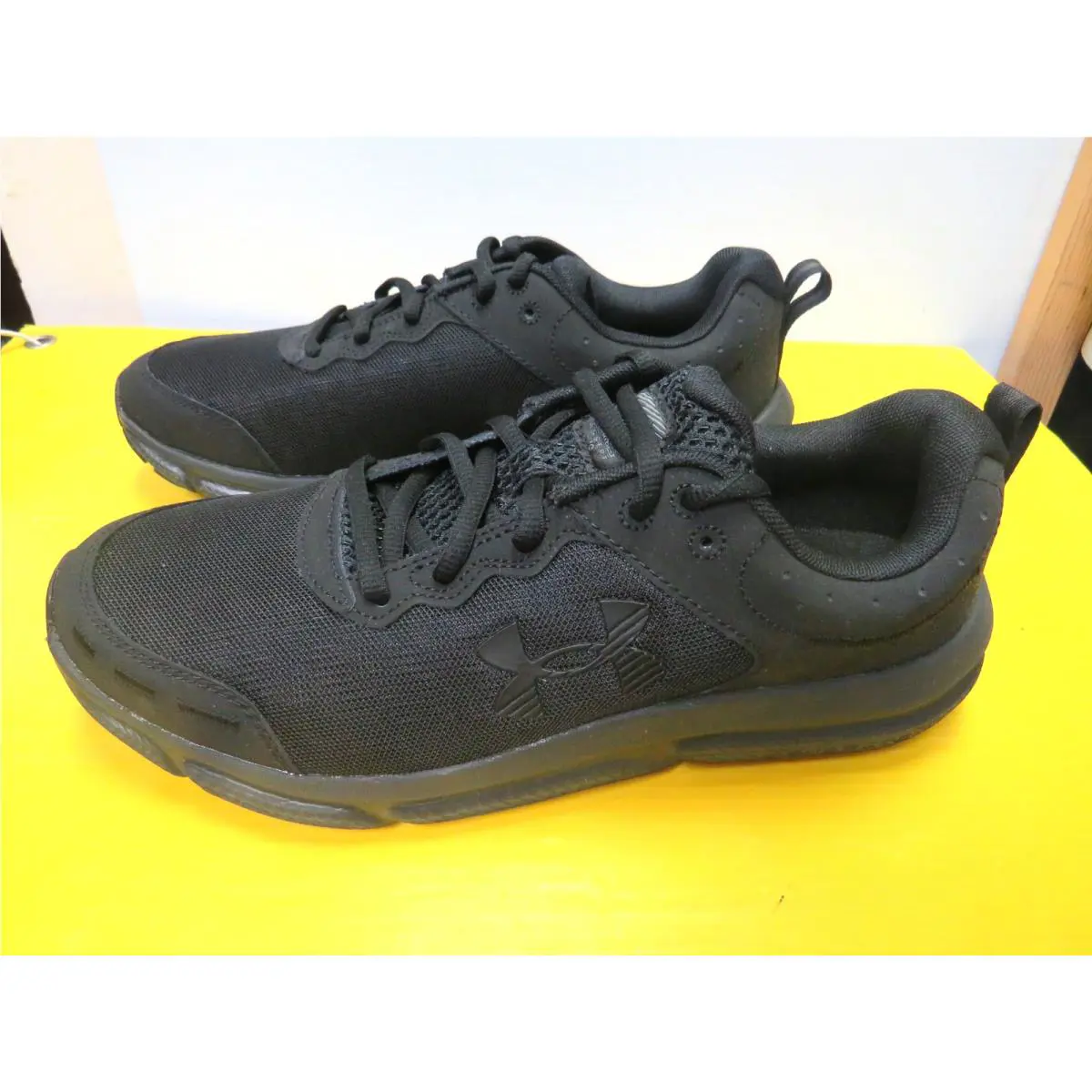Under Armour shoes - Under Armour Charged Assert 10 - Black (UPC: 196040478777) 7