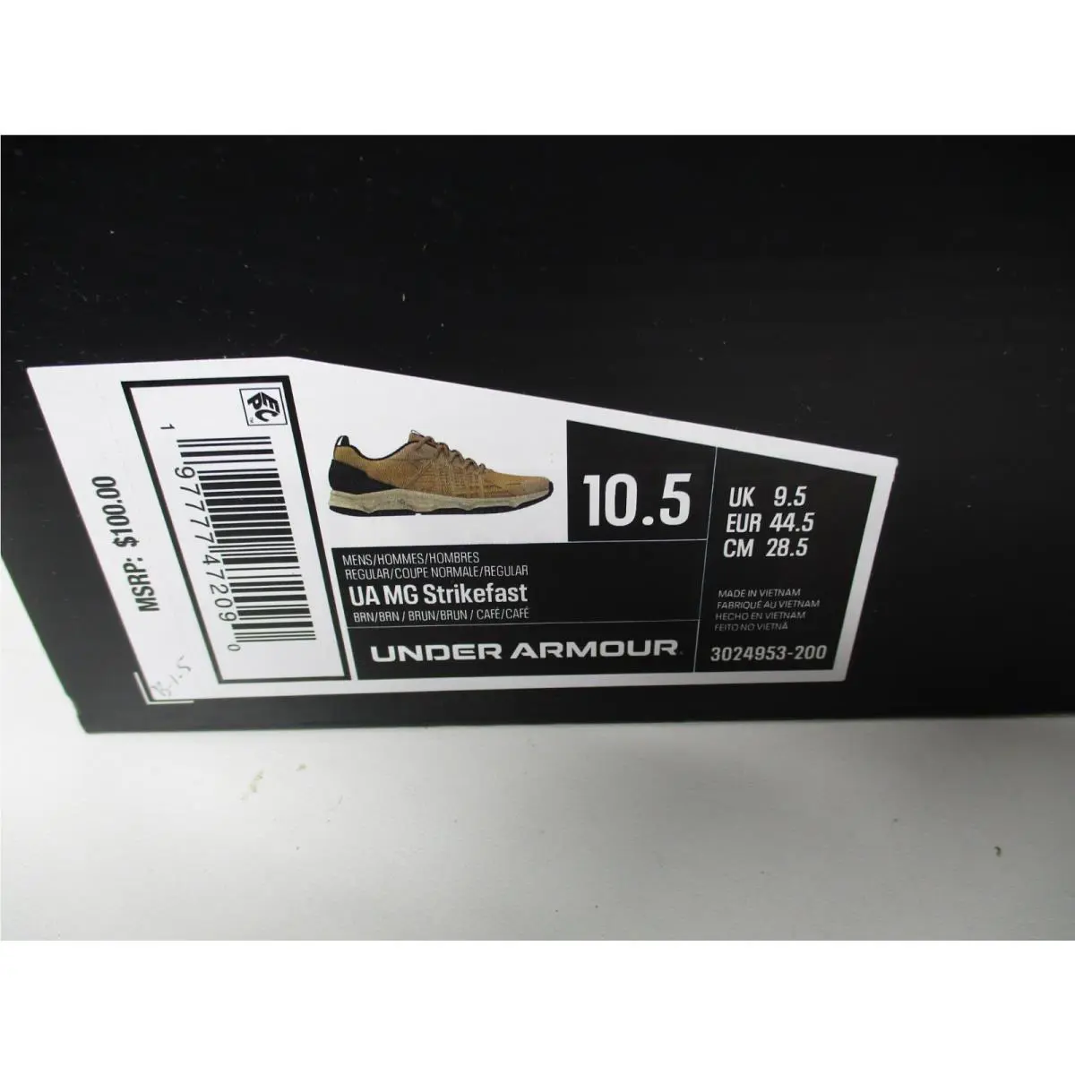 Under Armour shoes - Under Armour Tactical Strikefast - Tactical Strikefast - Brown 9