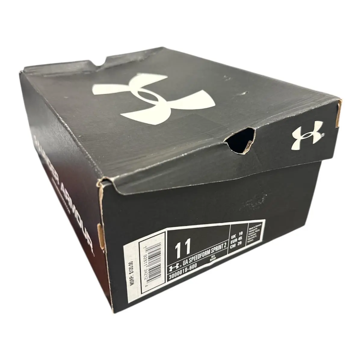 Under Armour shoes - Under Armour Speedform Sprint 2 - Red / Black / White (UPC: 192811342124) 5