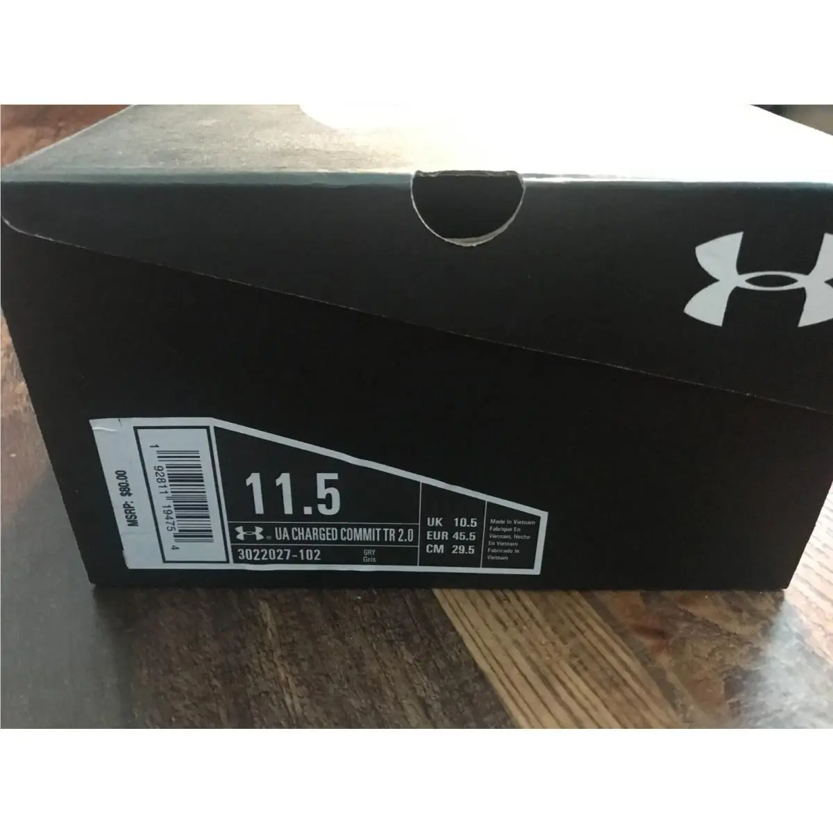 Under Armour shoes - Under Armour - 3022027-102 - Gray 1