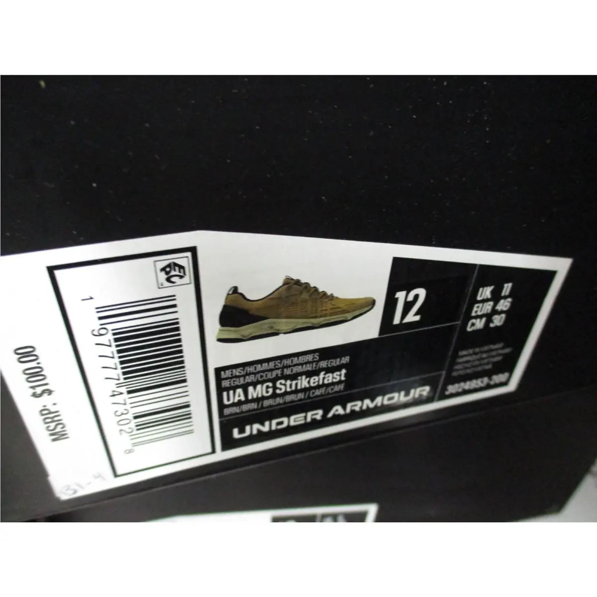 Under Armour shoes - Micro G Strikefast - Micro Strikefast - Brown 9