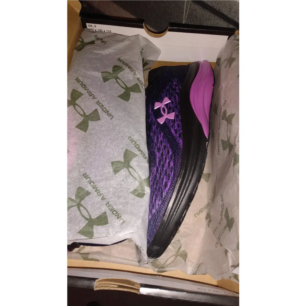 Under Armour shoes - Purple 1